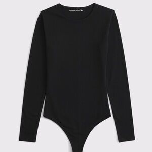 Abercrombie & Fitch Jet Black Bodysuit